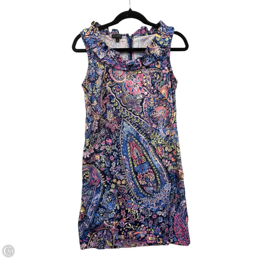 Dress Casual Short By Talbots In Blue & Pink, Size: 4