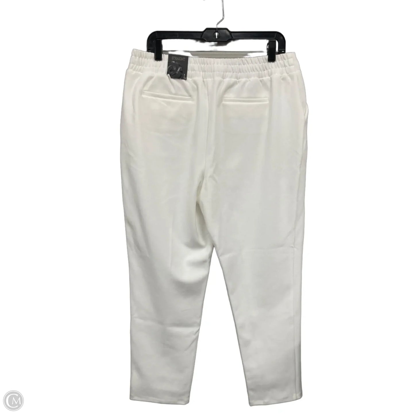 Pants Dress By Versona In White, Size: L
