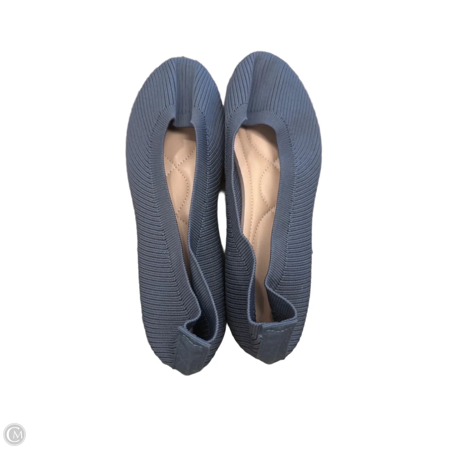 Shoes Flats By Clothes Mentor In Grey, Size: 10.5