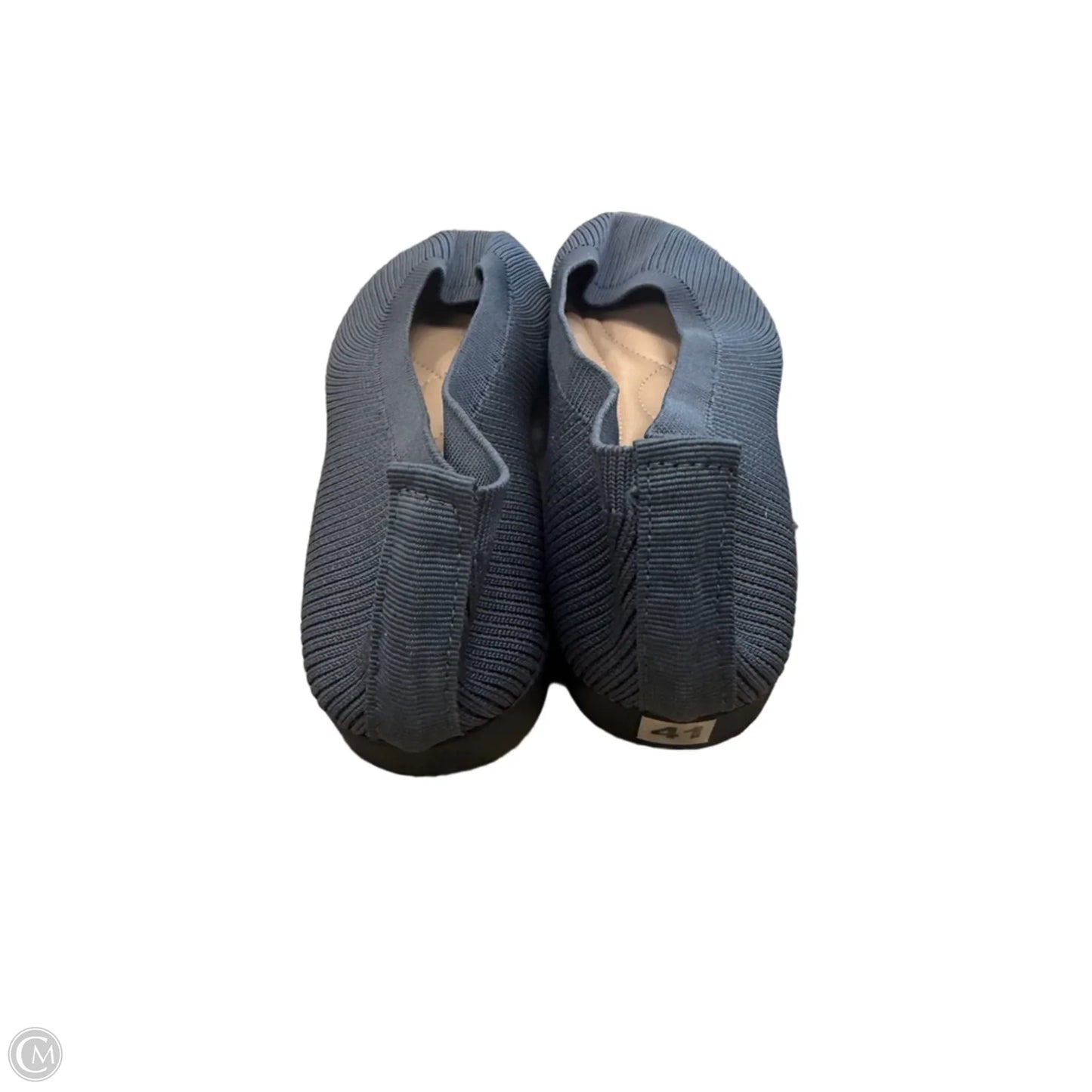 Shoes Flats By Clothes Mentor In Grey, Size: 10.5