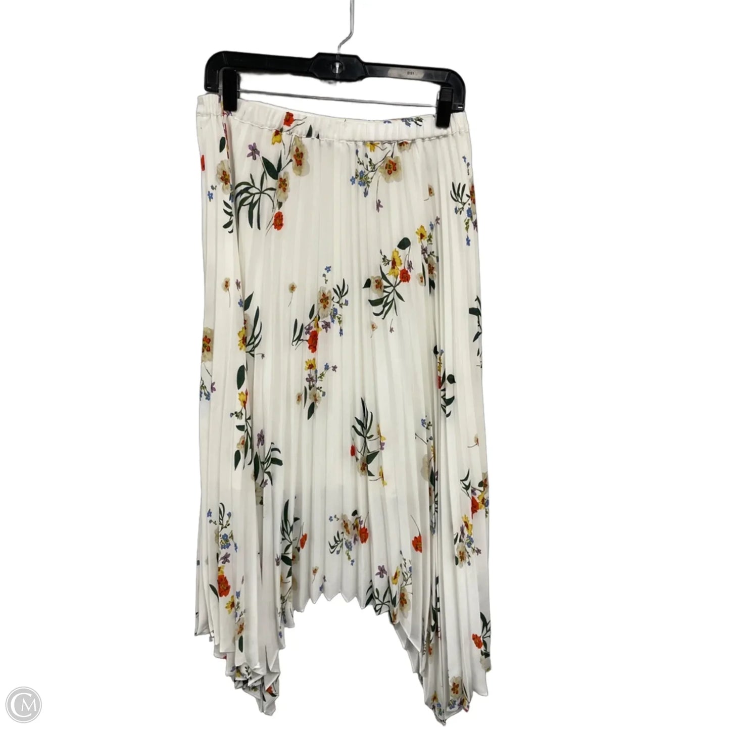 Skirt Maxi By Vince Camuto In Green & White, Size: S