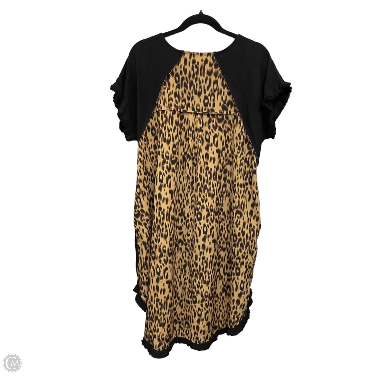 Dress Casual Midi By Umgee In Black & Brown, Size: Xl