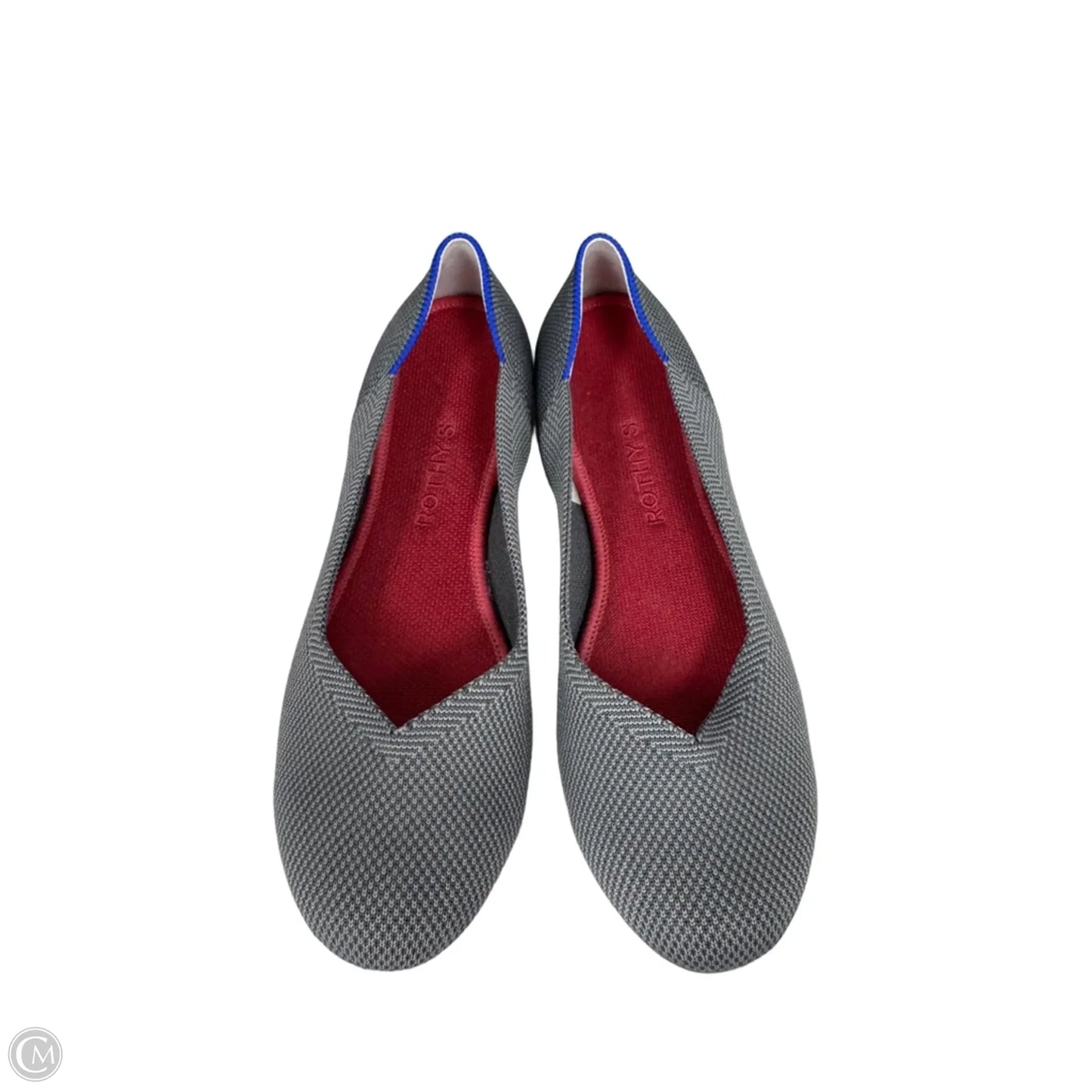 Shoes Flats By Rothys In Grey, Size: 9