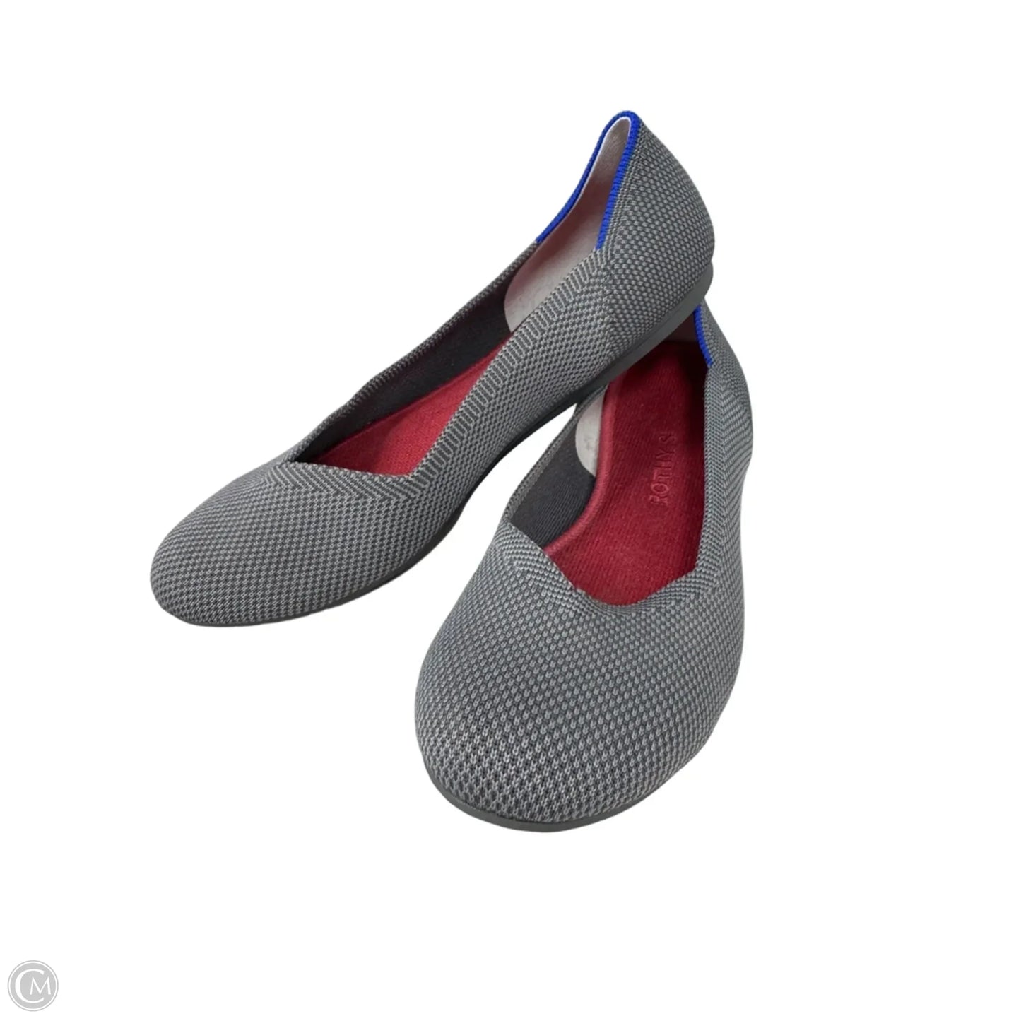Shoes Flats By Rothys In Grey, Size: 9