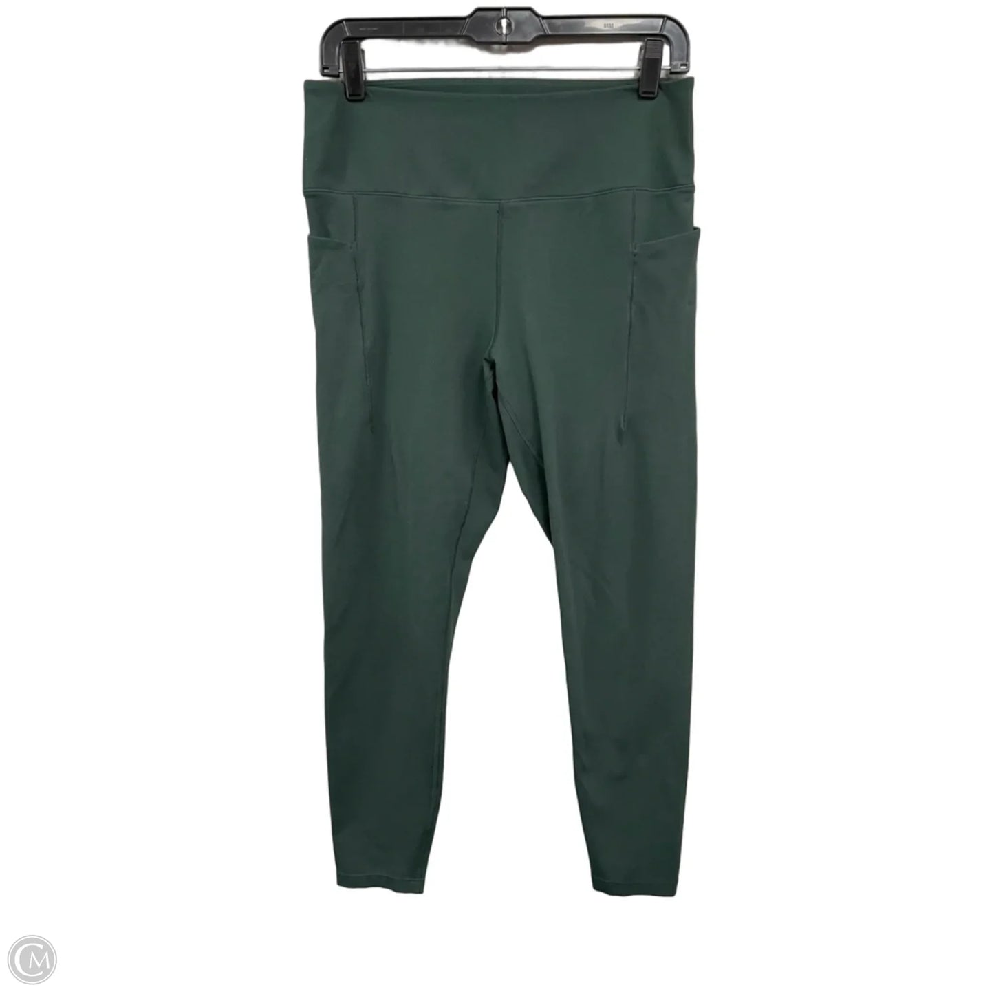 Athletic Leggings By Danskin In Green, Size: L