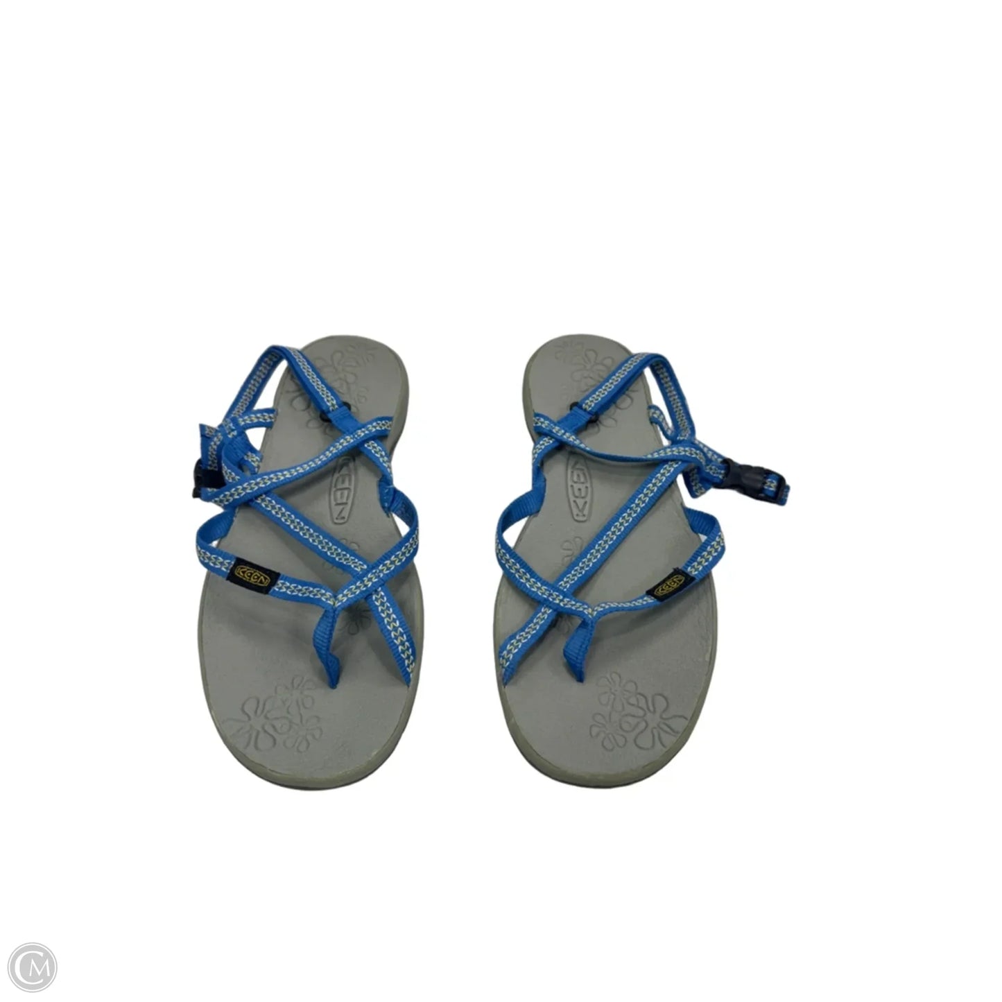 Sandals Flats By Keen In Blue, Size: 7.5