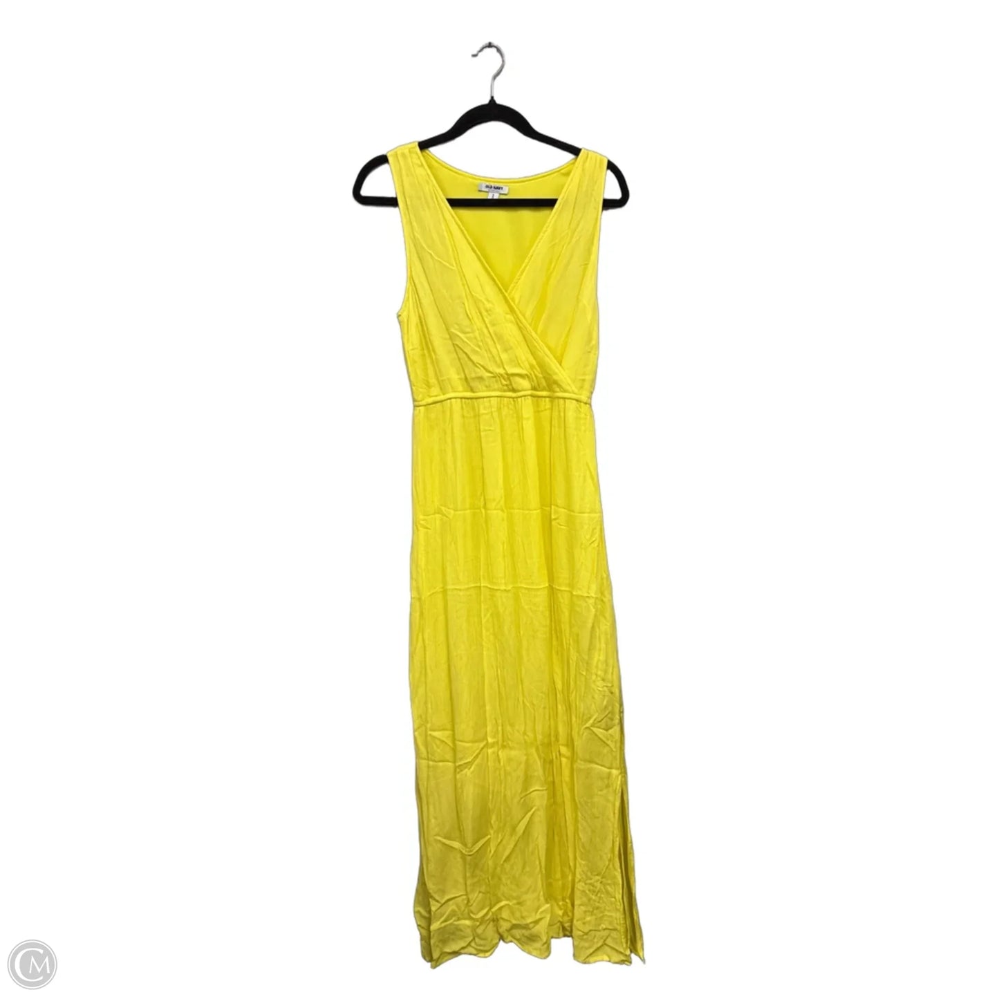 Dress Casual Maxi By Old Navy In Yellow, Size: M