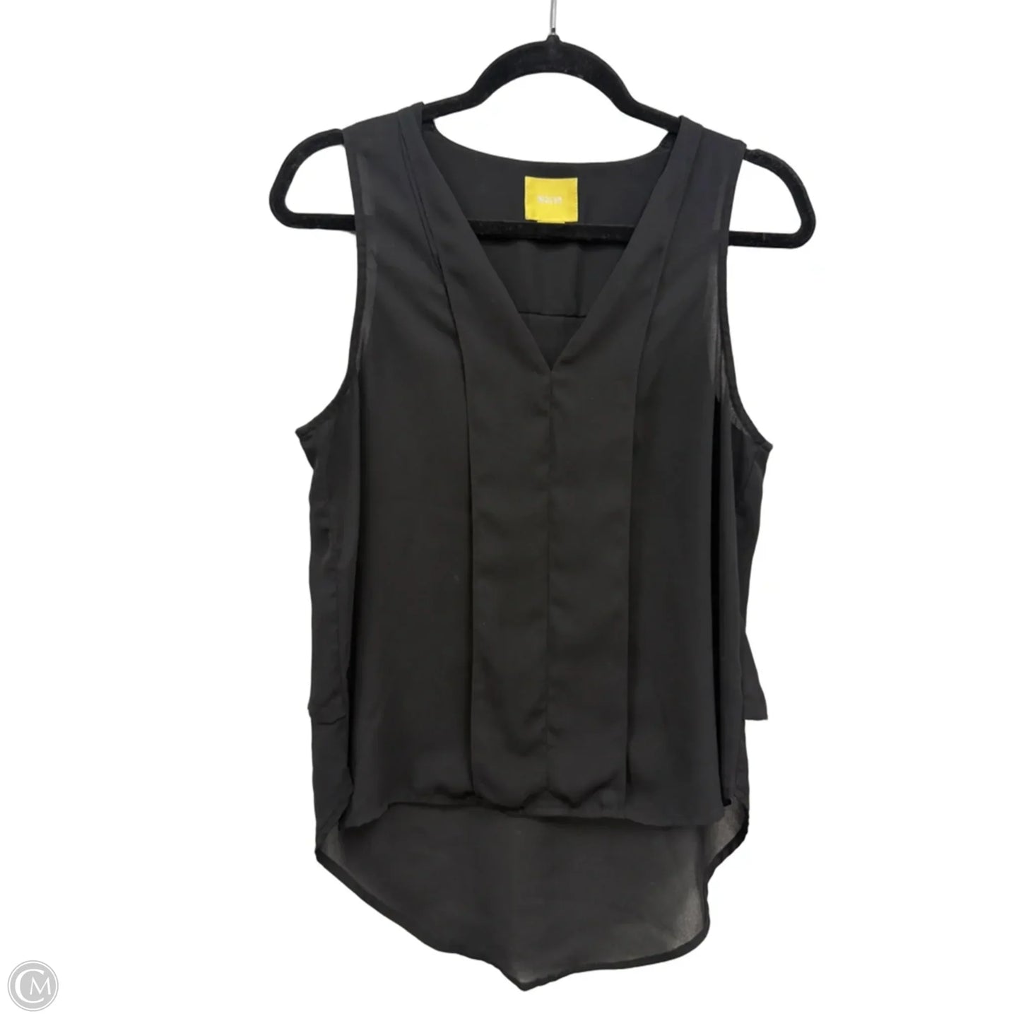 Blouse Sleeveless By Maeve In Black, Size: 6