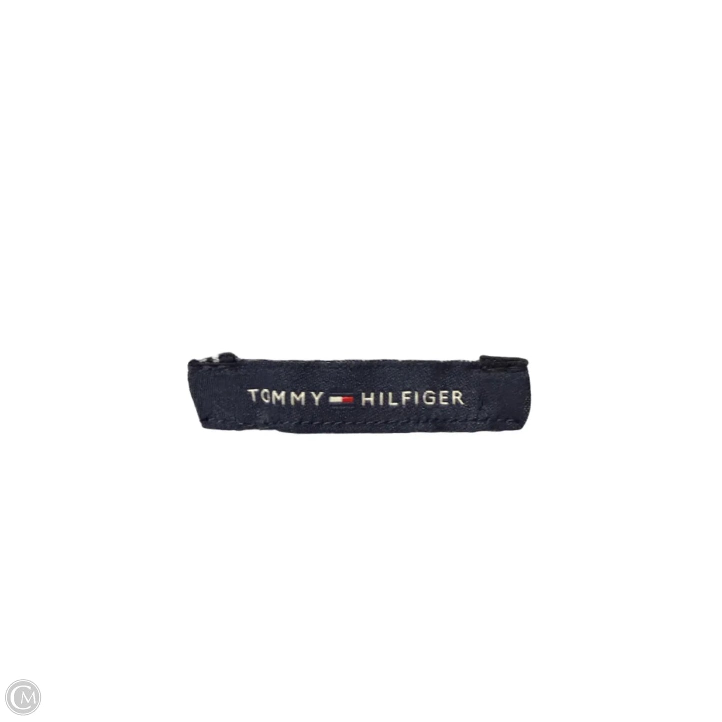 Dress Casual Midi By Tommy Hilfiger In Blue & White, Size: 10