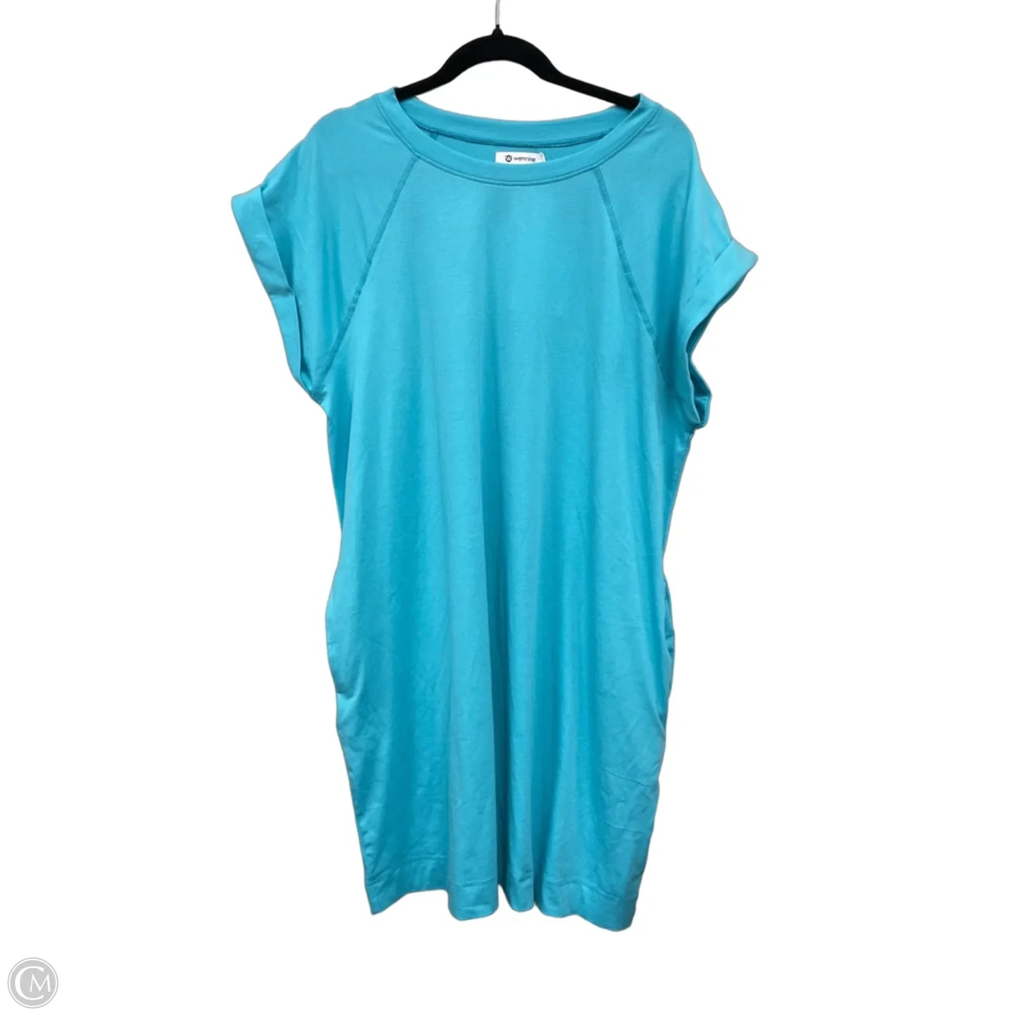 Dress Casual Midi By Clothes Mentor In Blue, Size: 3x