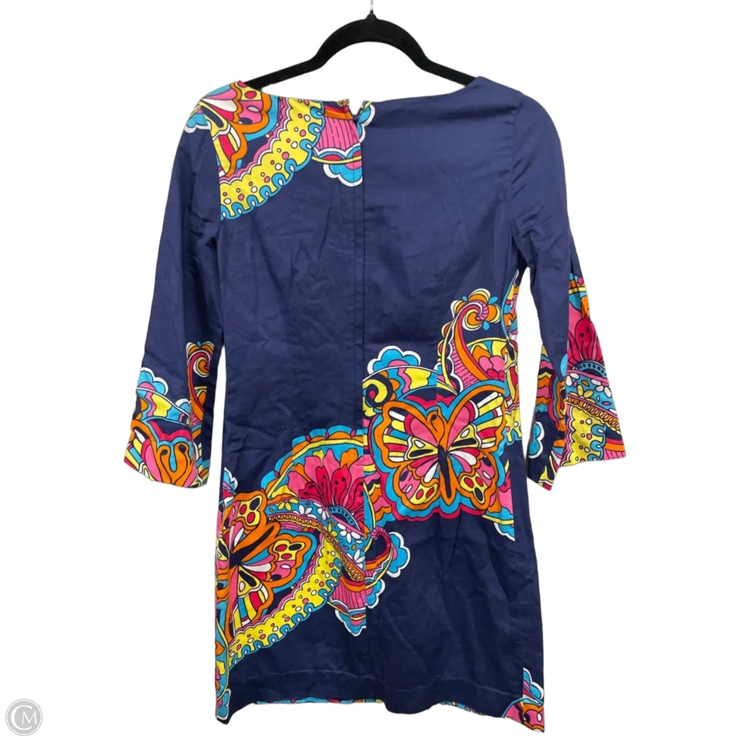 Dress Designer By Lilly Pulitzer In Blue & Pink, Size: 0