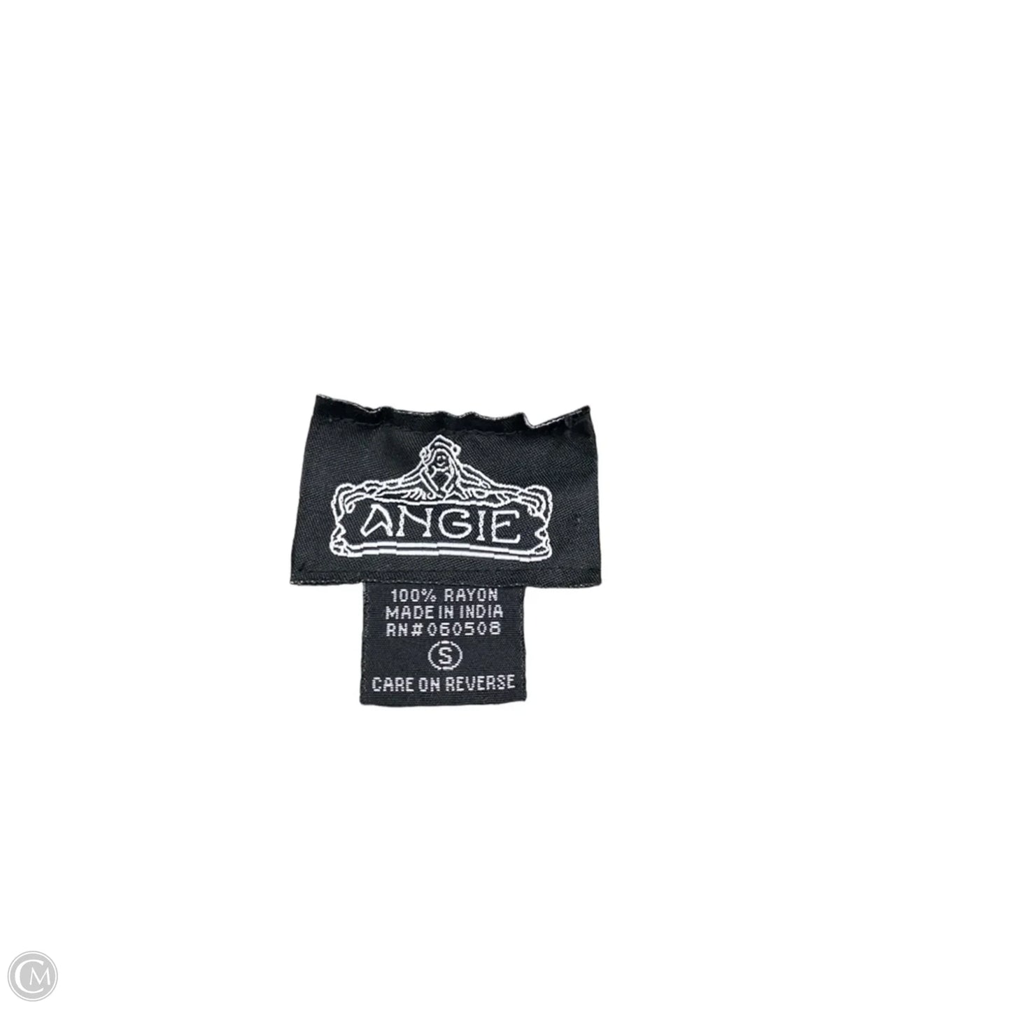 Dress Casual Midi By Angie In Black & Cream, Size: S
