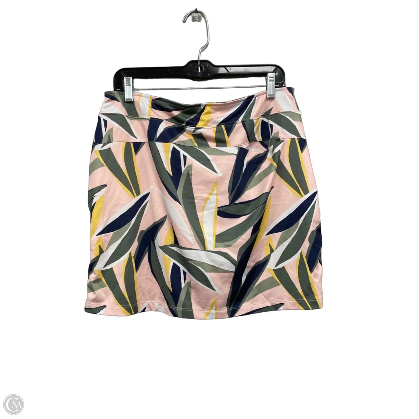 Skort By Lady Hagen In Green & Pink, Size: L
