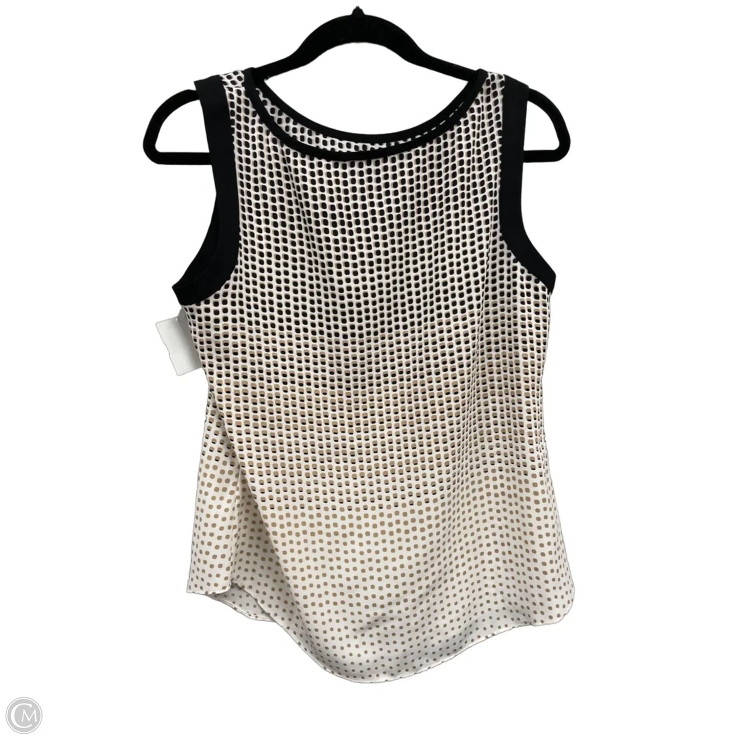 Blouse Sleeveless By White House Black Market In Black & White, Size: S