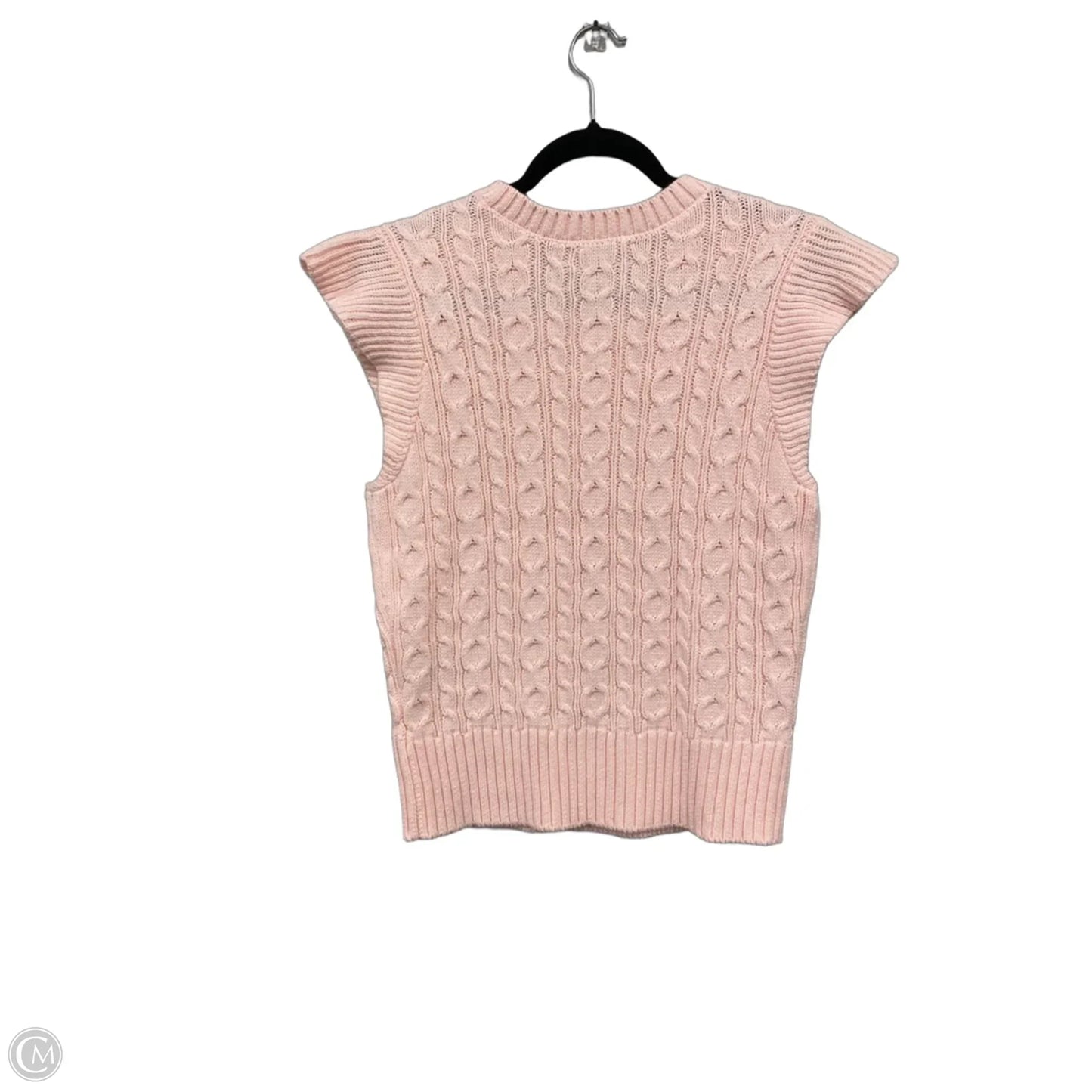 Sweater Short Sleeve By On 34th In Pink, Size: M