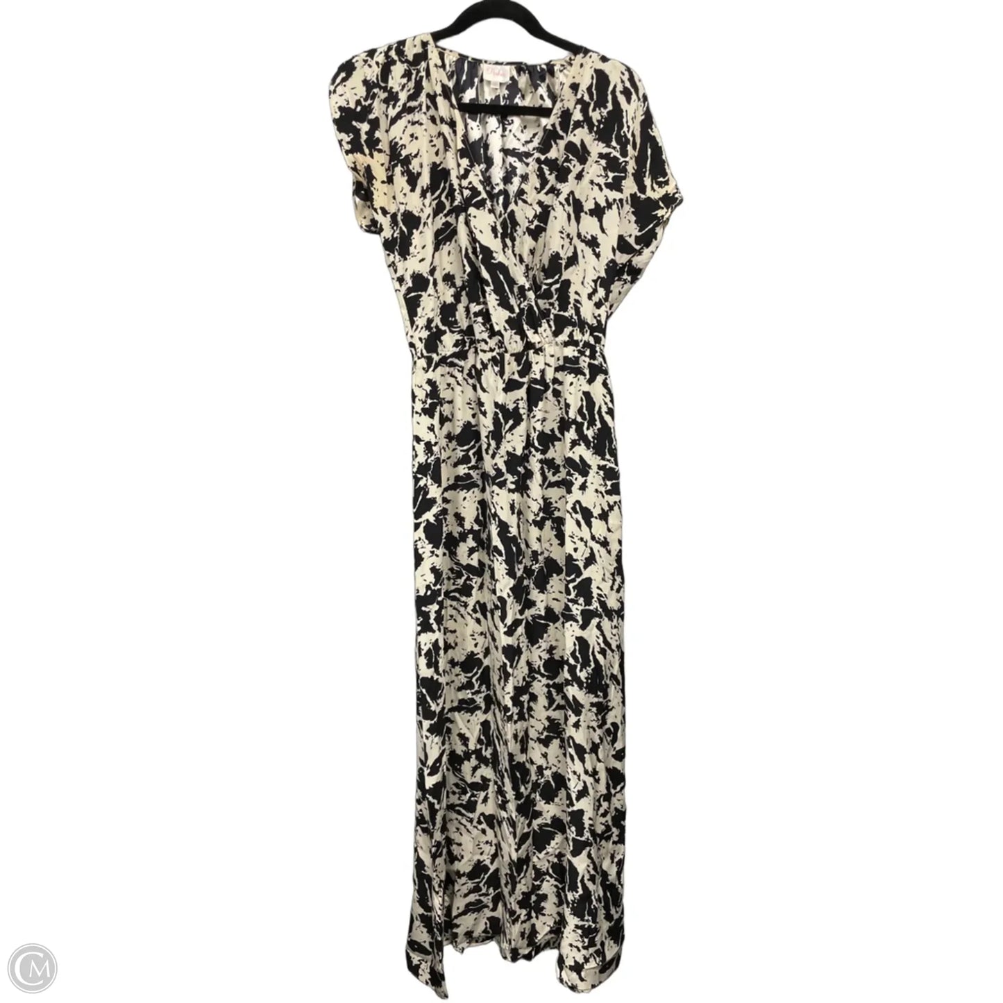 Dress Casual Maxi By Parker In Black & Cream, Size: S
