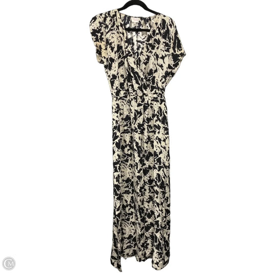 Dress Casual Maxi By Parker In Black & Cream, Size: S