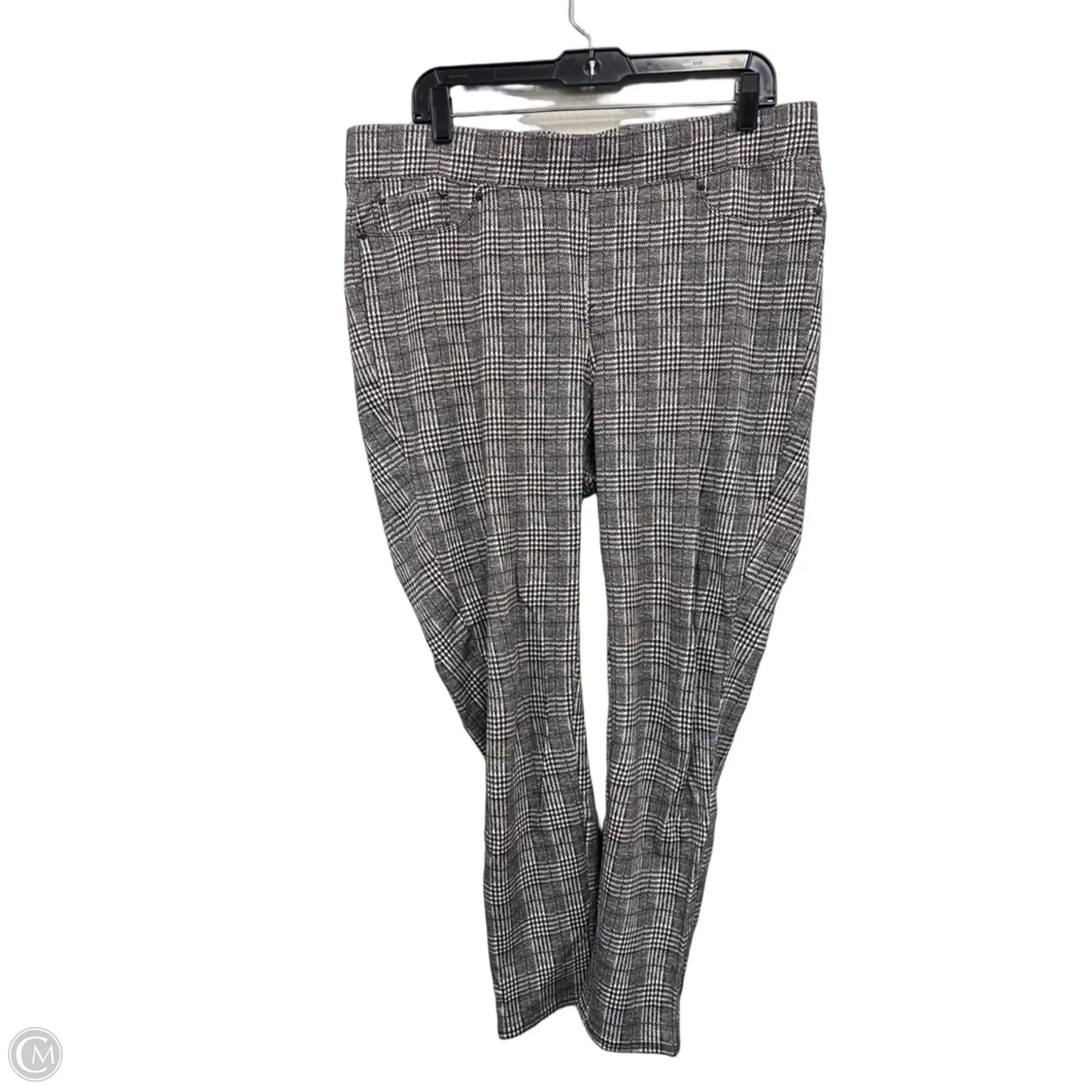 Pants Dress By Seven 7 In Black & Grey, Size: Xl