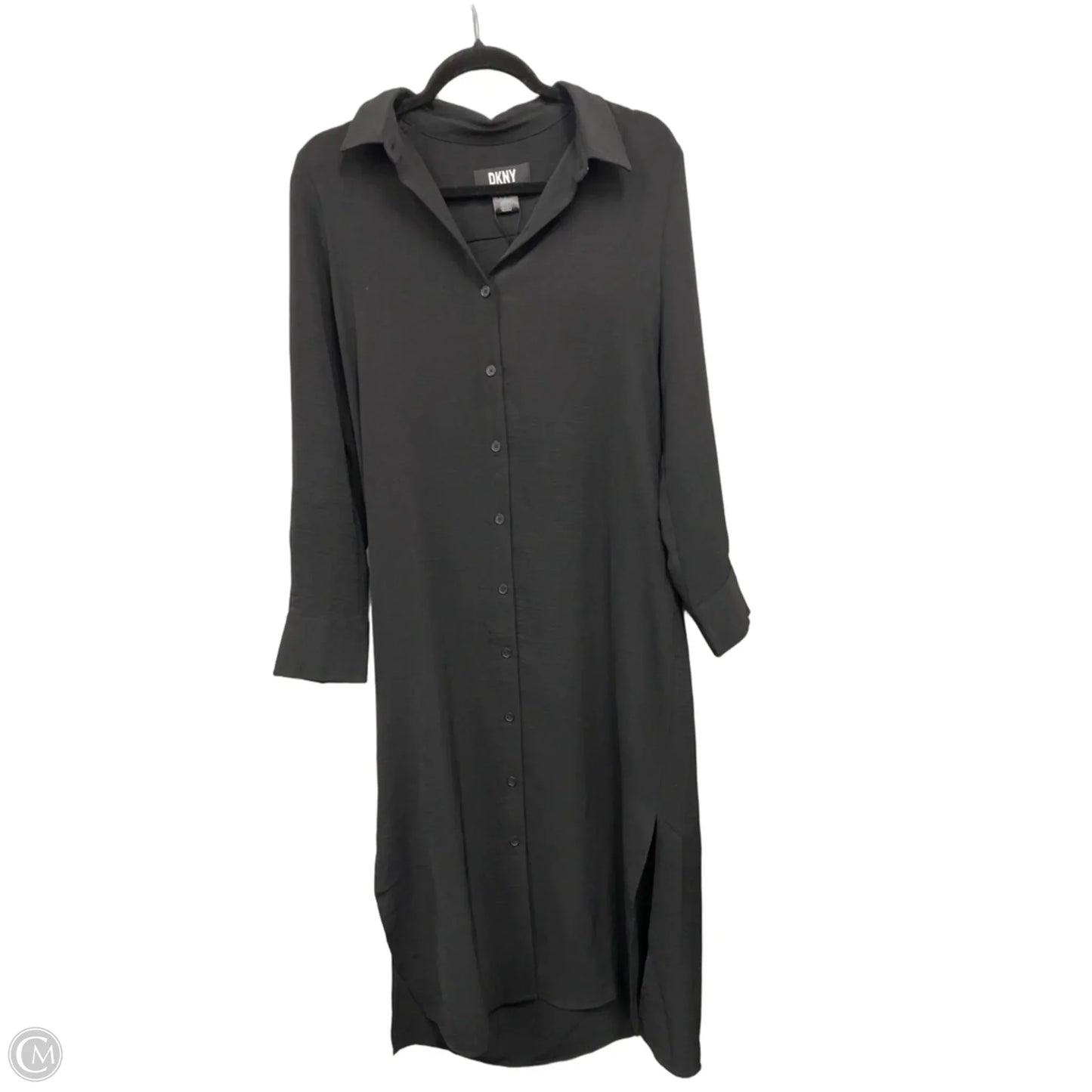 Dress Casual Maxi By Dkny In Black, Size: 8