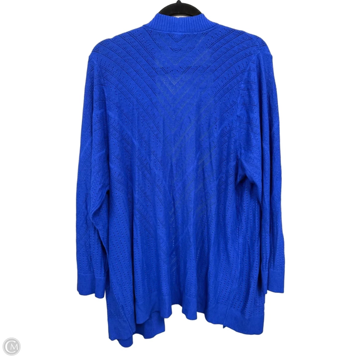 Sweater Cardigan By Torrid In Blue, Size: Xl