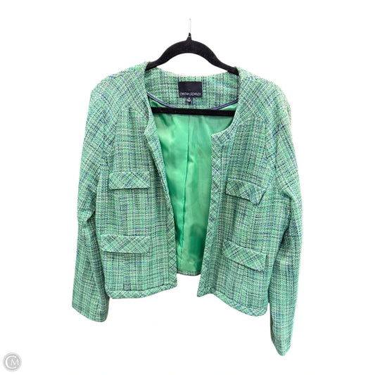 Blazer By Cynthia Rowley In Green, Size: Xl
