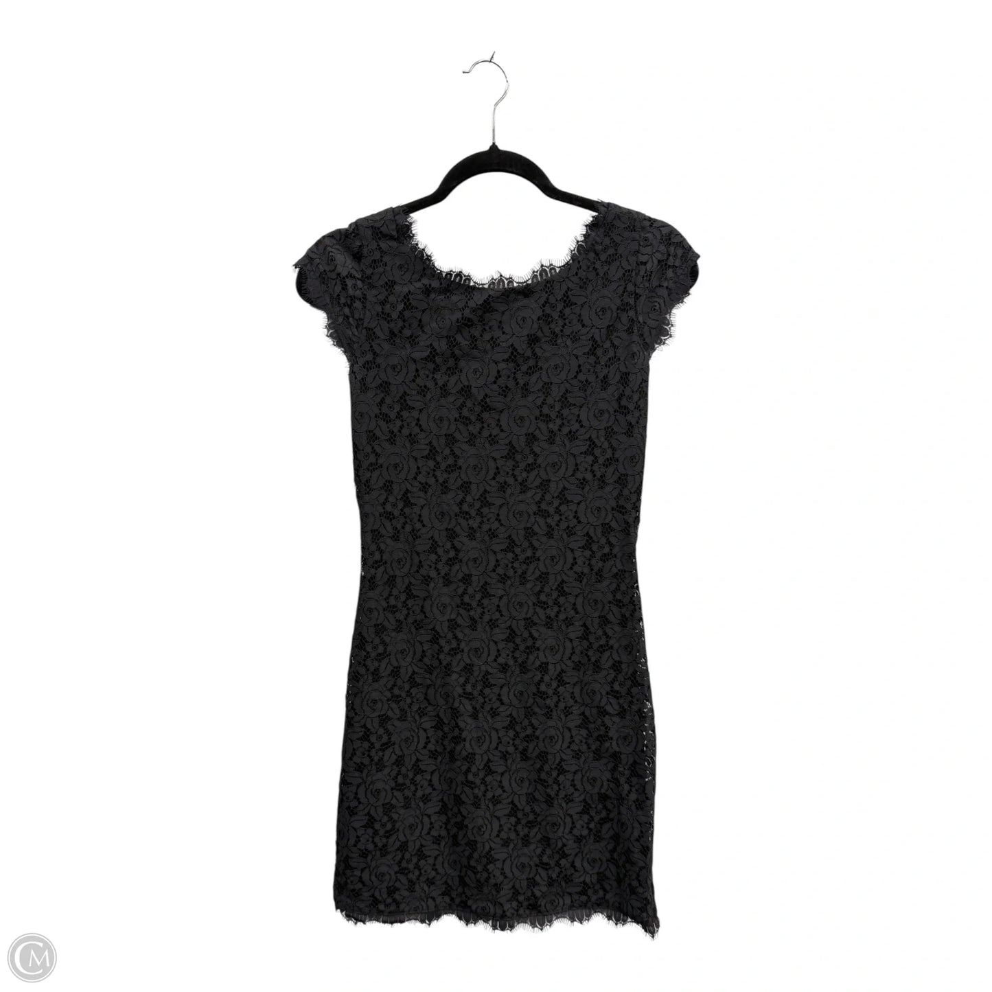 Dress Designer By Diane Von Furstenberg In Black, Size: 0