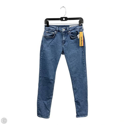 Jeans Skinny By Rag And Bone In Blue, Size: 2