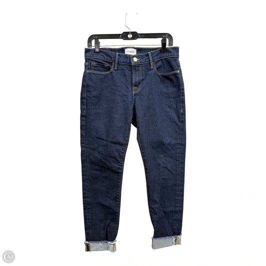 Jeans Skinny By Frame In Blue, Size: 2