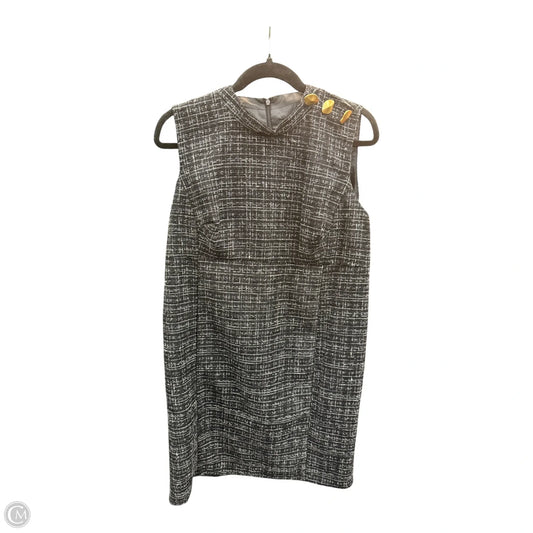Dress Casual Short By Donna Karan In Plaid Pattern, Size: 12