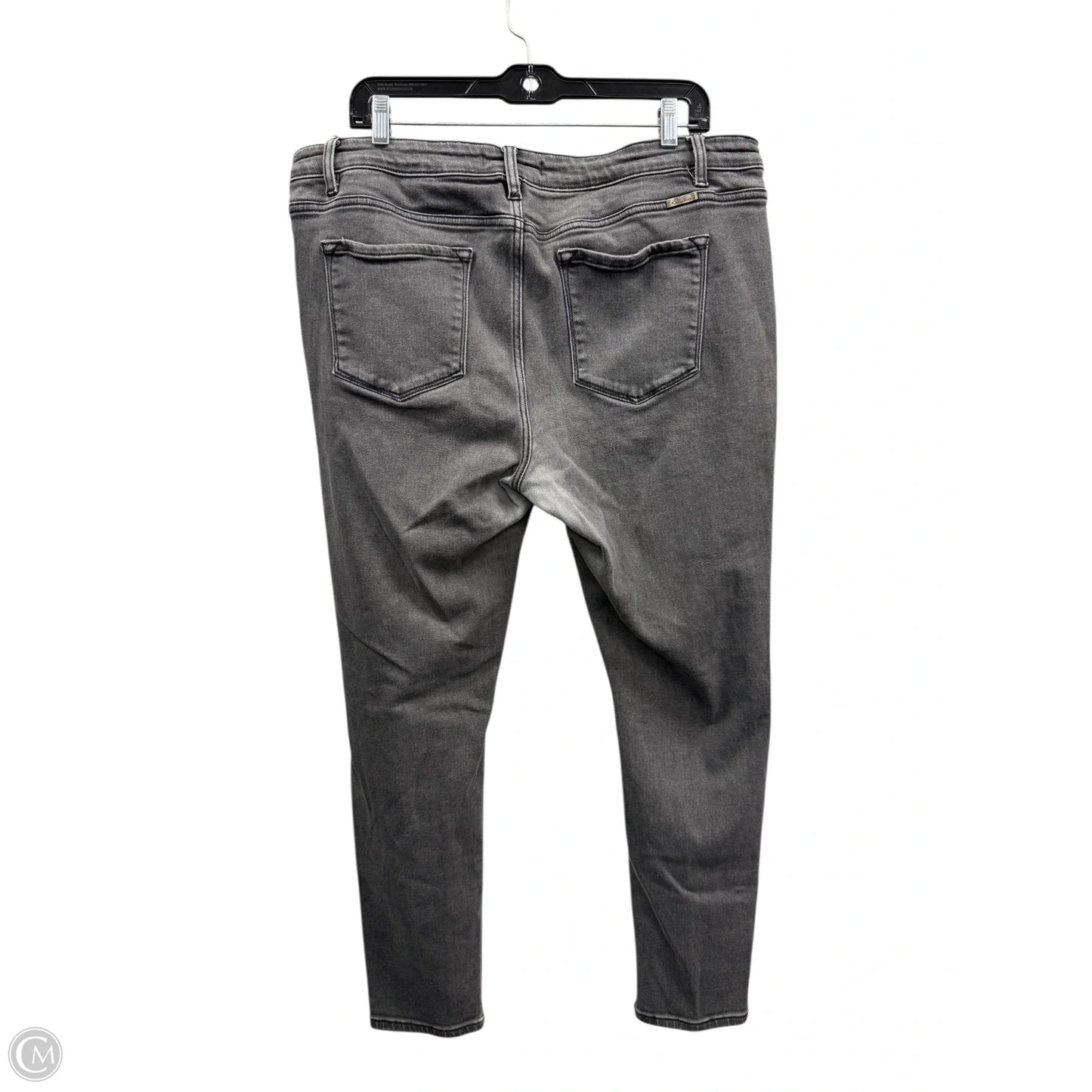 Jeans Skinny By Kancan In Grey, Size: 2x