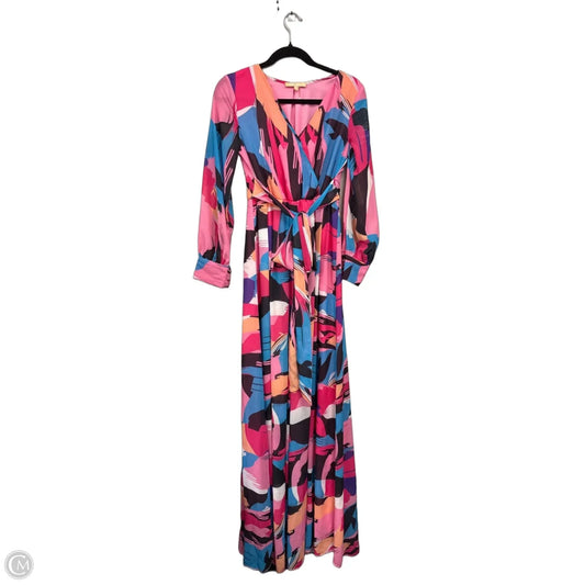 Dress Casual Maxi By Clothes Mentor In Multi-colored, Size: S