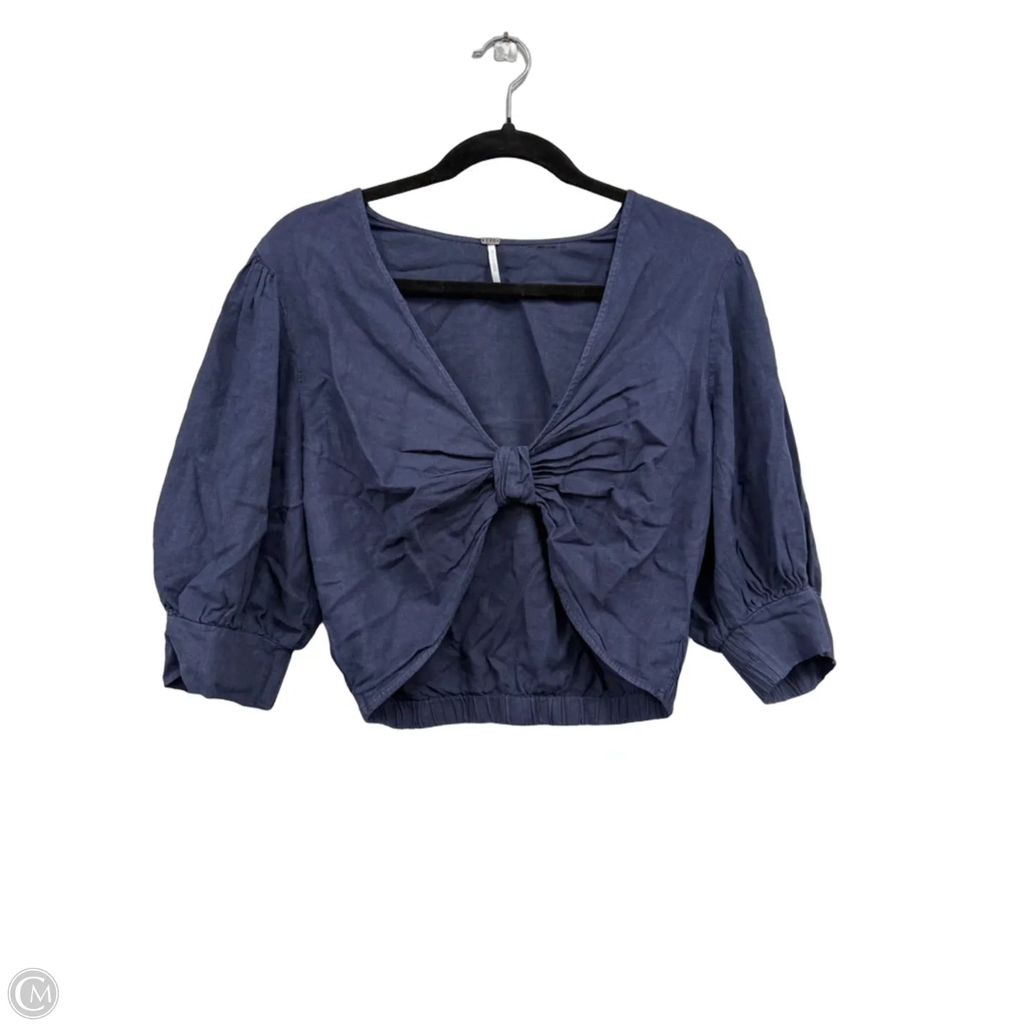 Top Short Sleeve By Clothes Mentor In Blue, Size: M