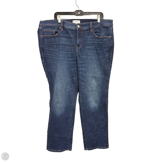 Jeans Wide Leg By Lane Bryant In Blue, Size: 20