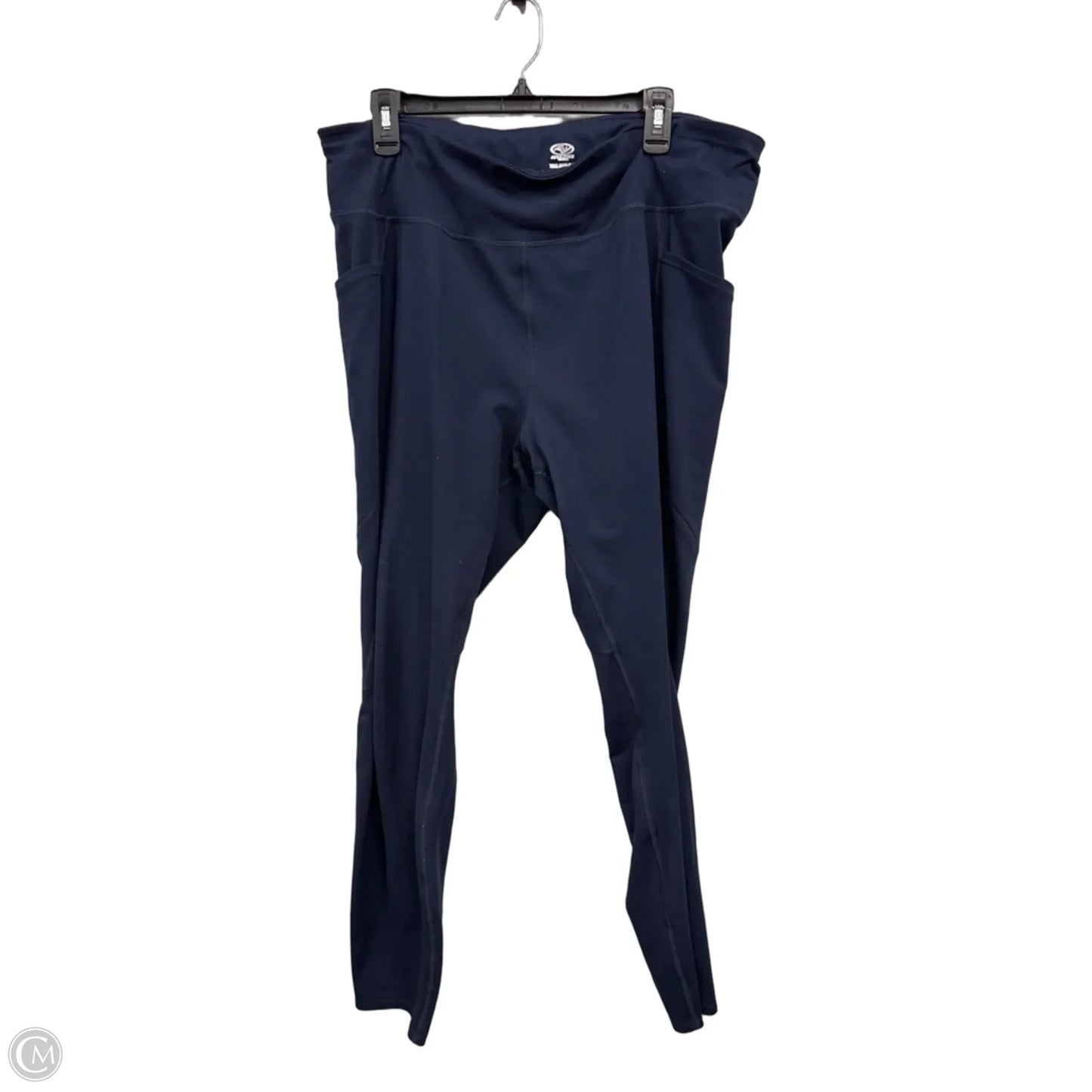 Athletic Leggings By Athletic Works In Blue, Size: 3x