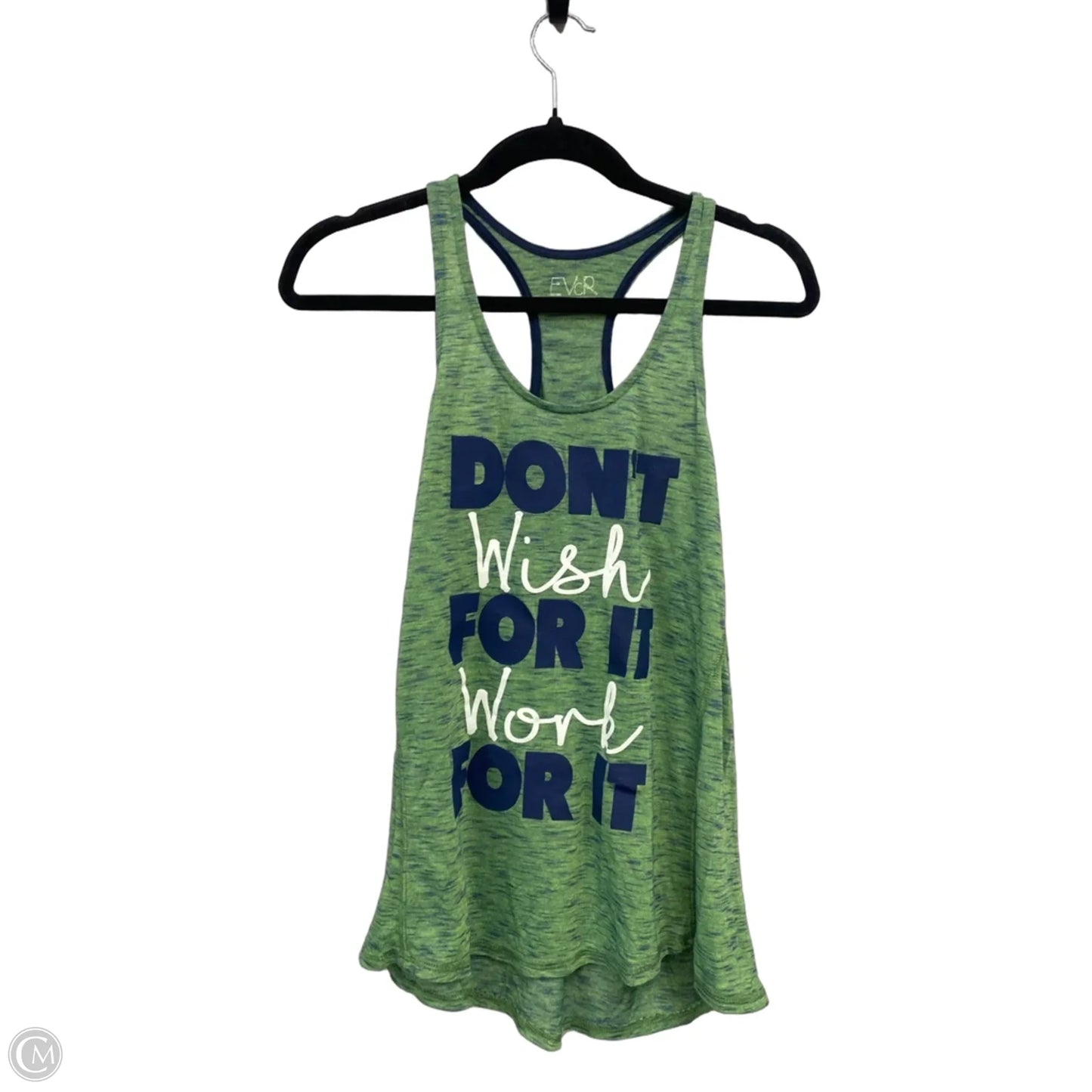 Athletic Tank Top By Clothes Mentor In Green, Size: M