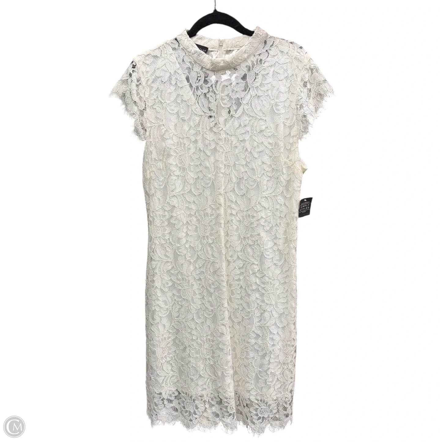 Dress Casual Maxi By Simply Styled In Cream, Size: Xl