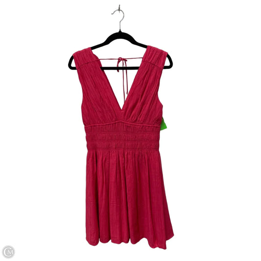 Dress Casual Short By Abercrombie And Fitch In Pink, Size: M