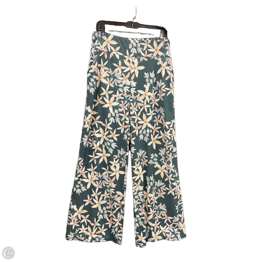 Pants Dress By Clothes Mentor In Cream & Green, Size: 2x