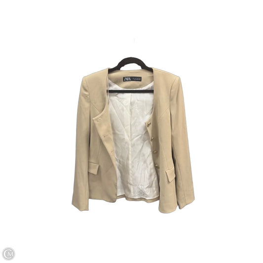 Blazer By Zara In Tan, Size: S