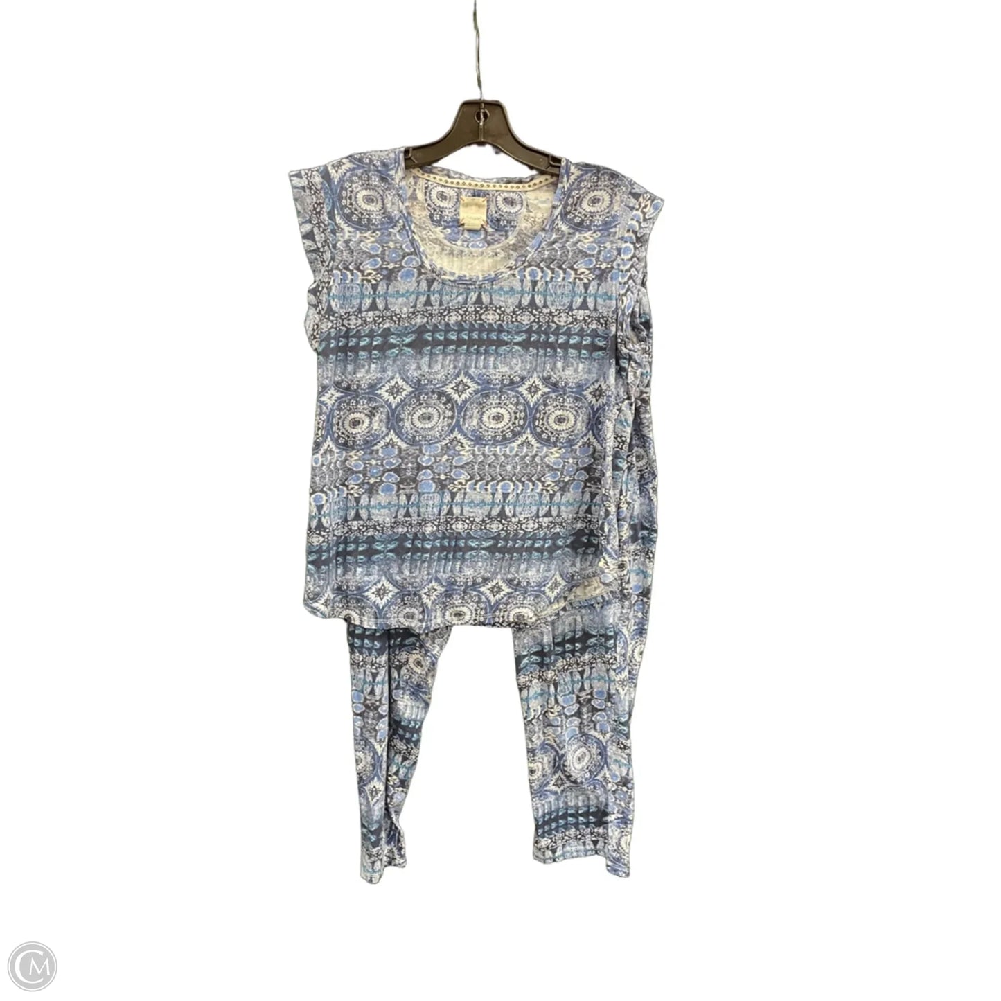 Pants Set 2pc By Lucky Brand In Blue, Size: Xl