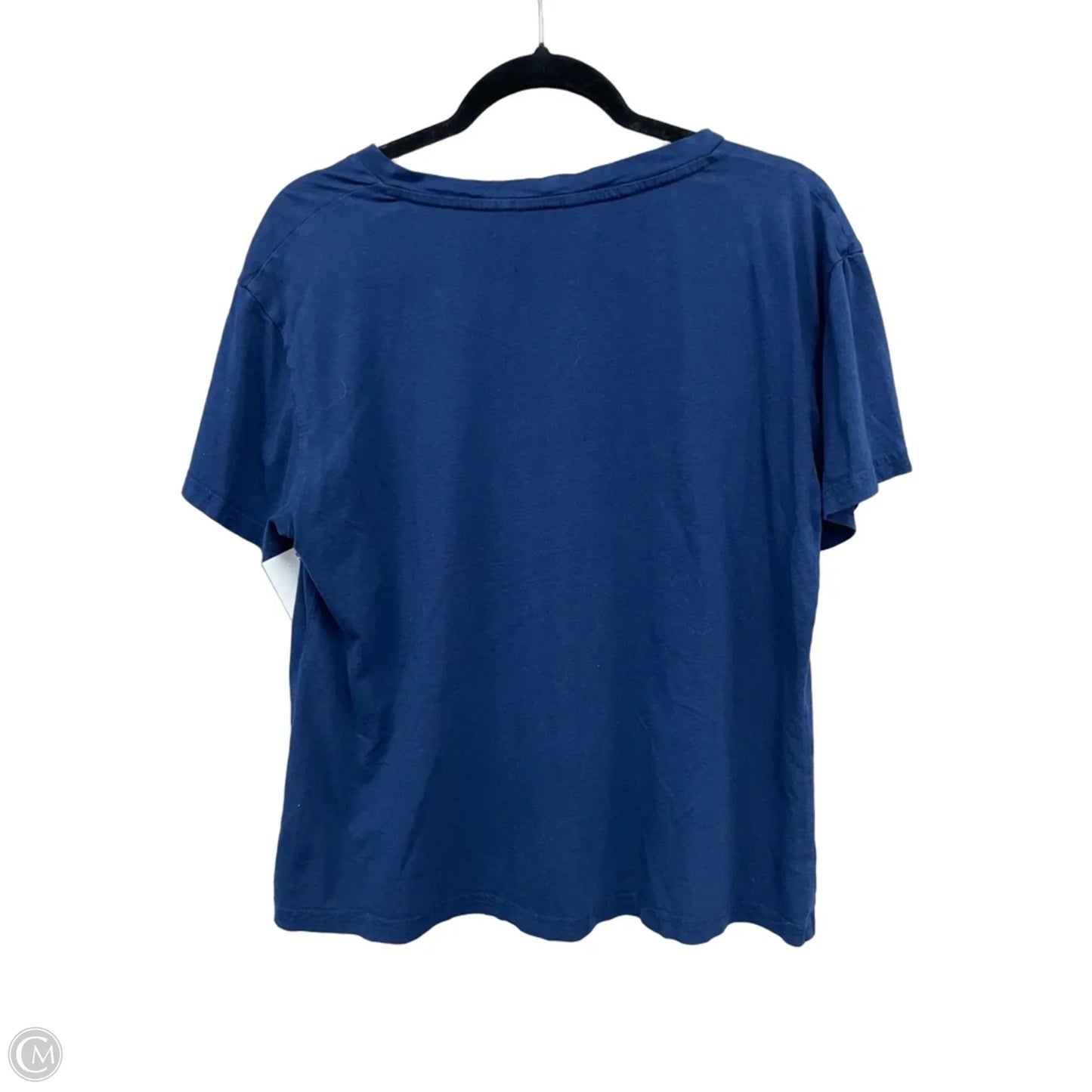 Top Short Sleeve By Life Is Good In Navy, Size: Xl