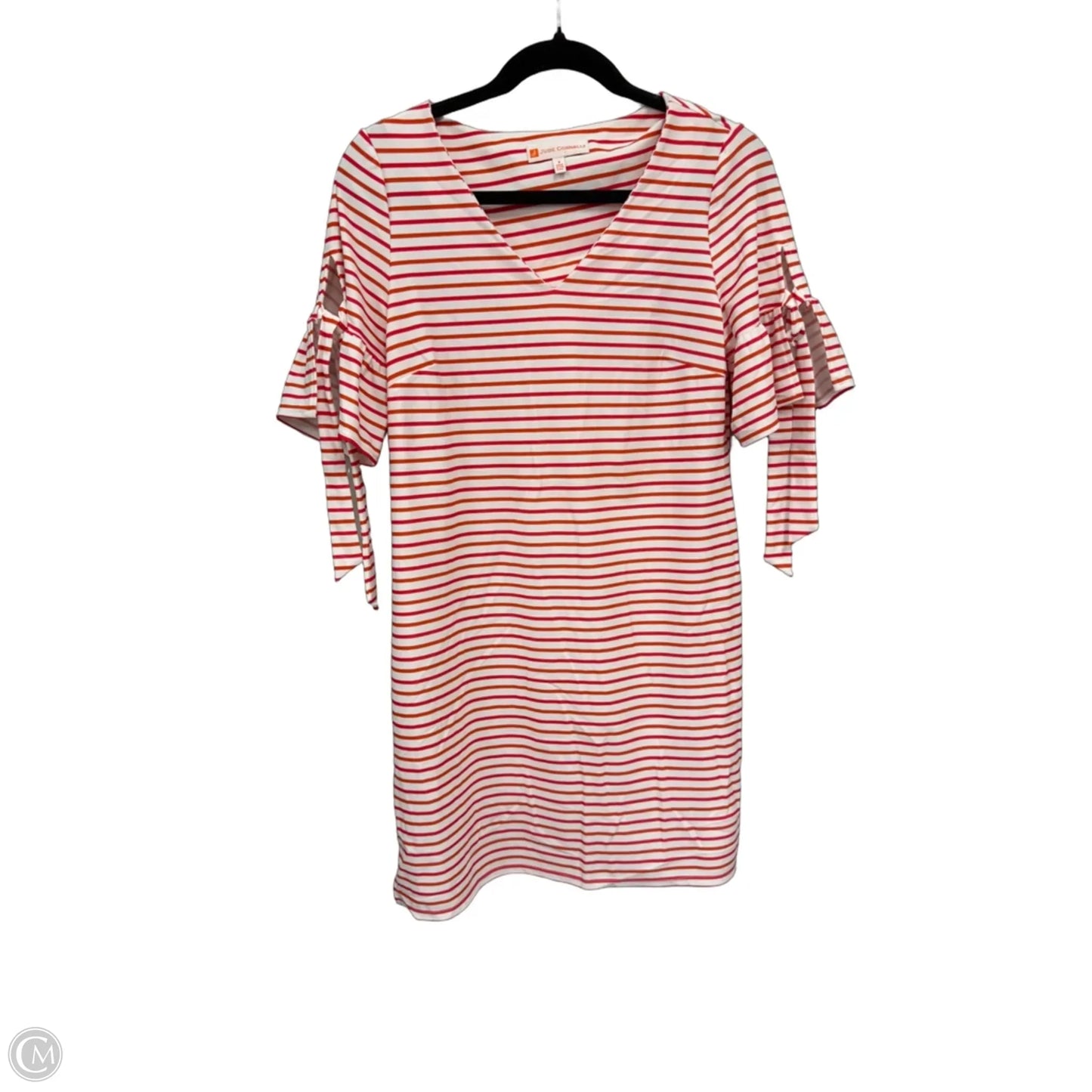 Dress Casual Short By Jude Connally In Orange & Red, Size: S