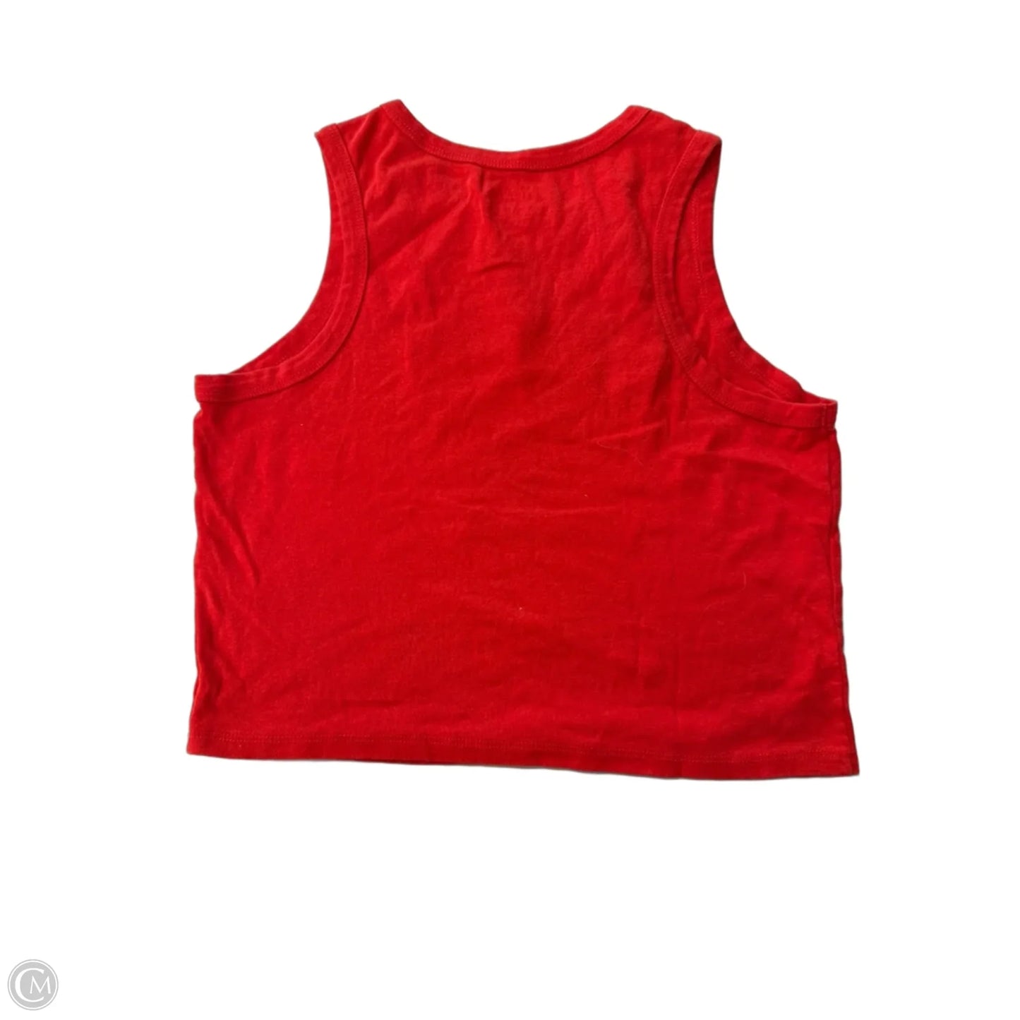 Top Sleeveless By Clothes Mentor In Red, Size: L