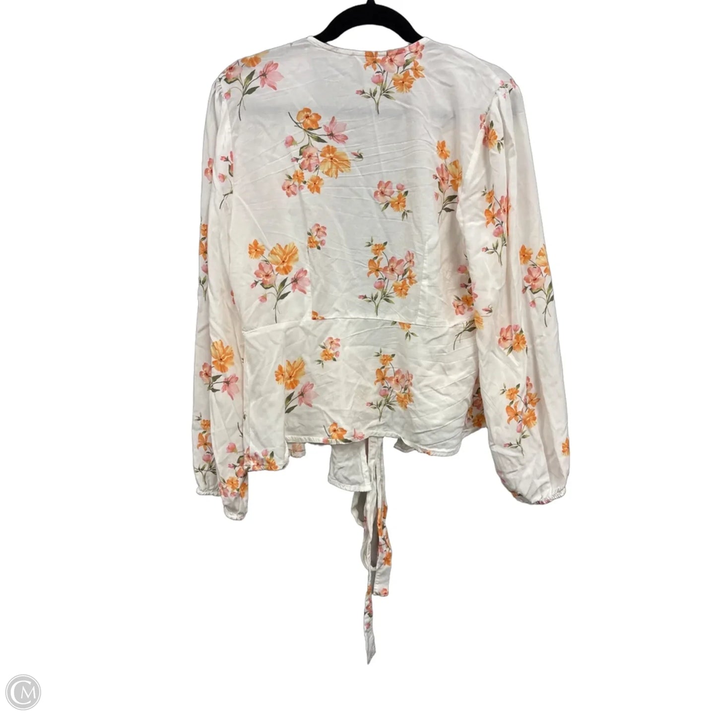 Top Long Sleeve By Old Navy In Floral Print, Size: L