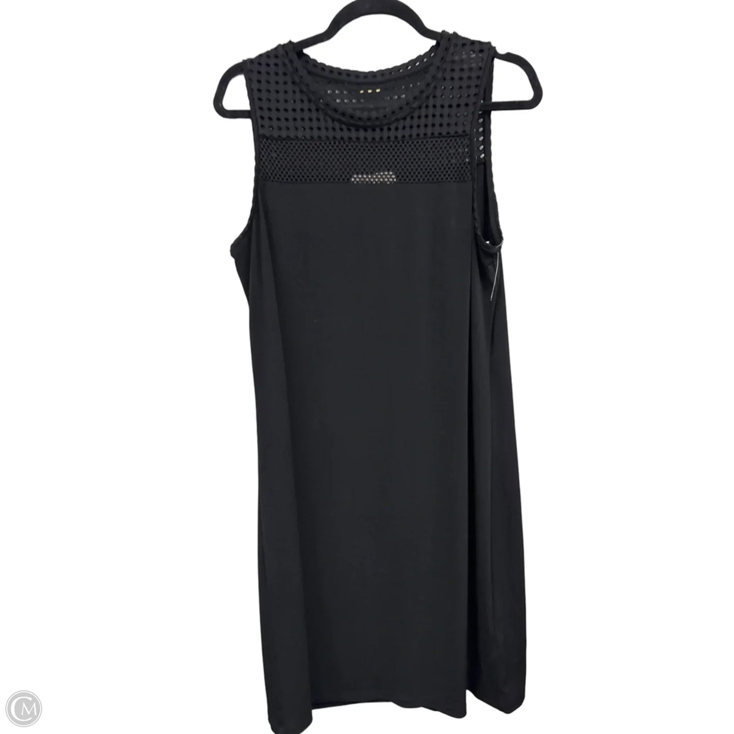 Dress Casual Midi By Michael By Michael Kors In Black, Size: L