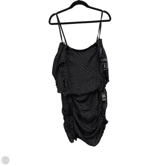 Dress Casual Midi By Express In Black, Size: Xl