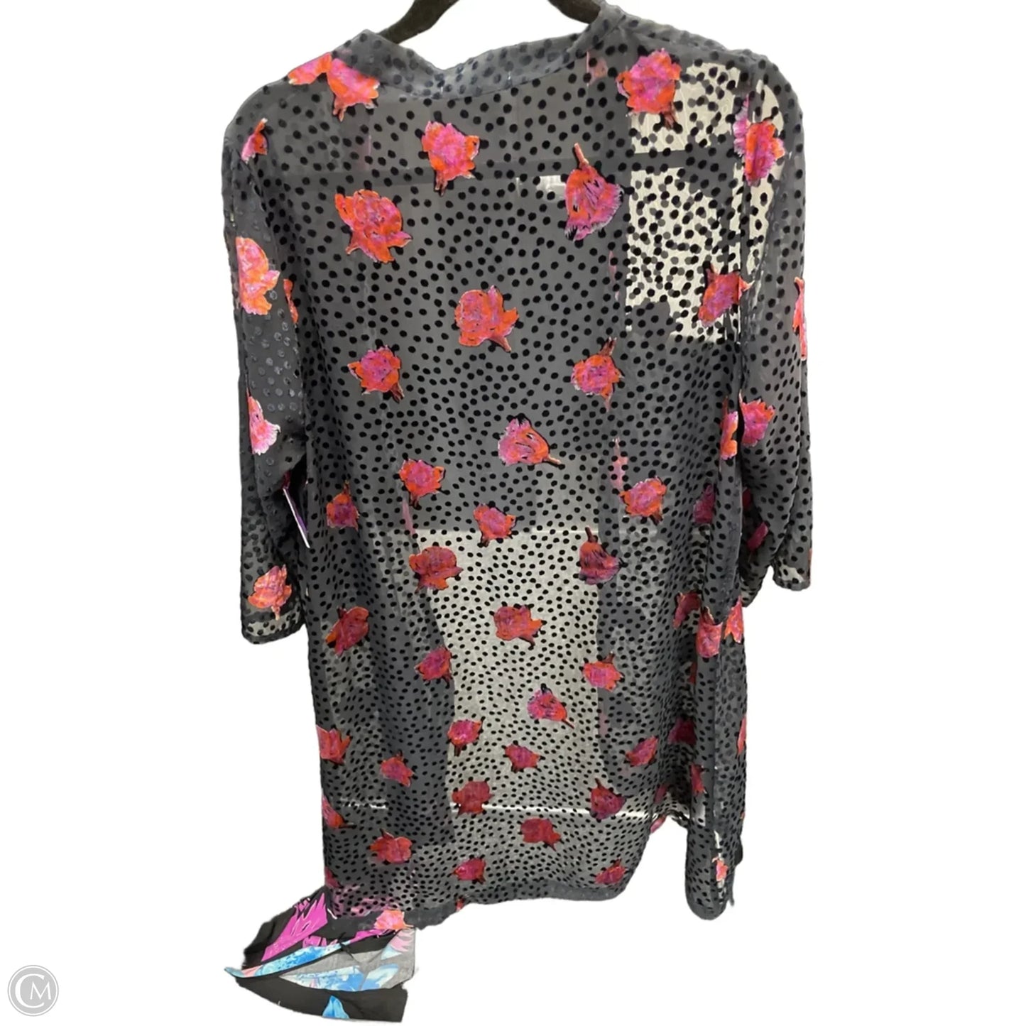 Cardigan By Floreat In Blue & Pink, Size: Osfm