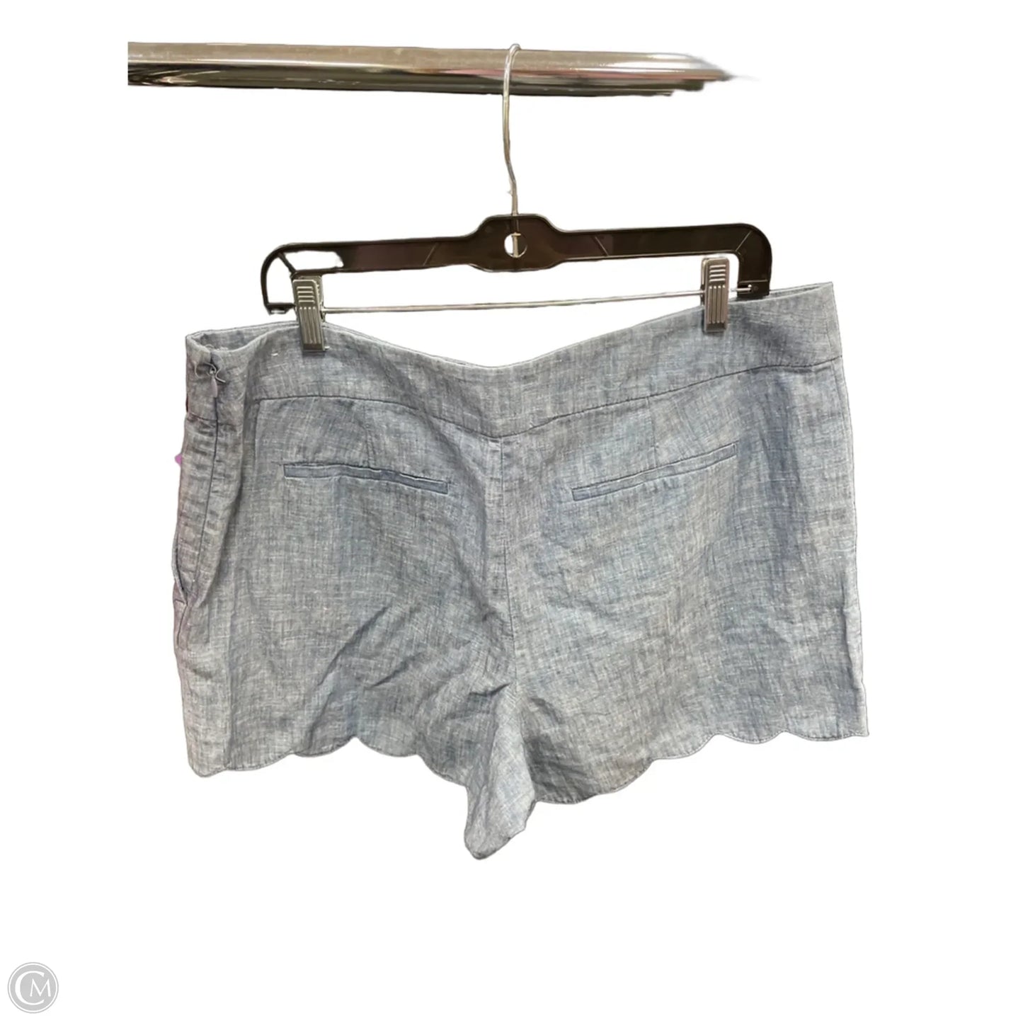 Shorts By Loft In Blue Denim, Size: 14