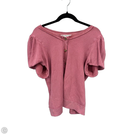 Top Short Sleeve By America Rag In Pink, Size: Xl