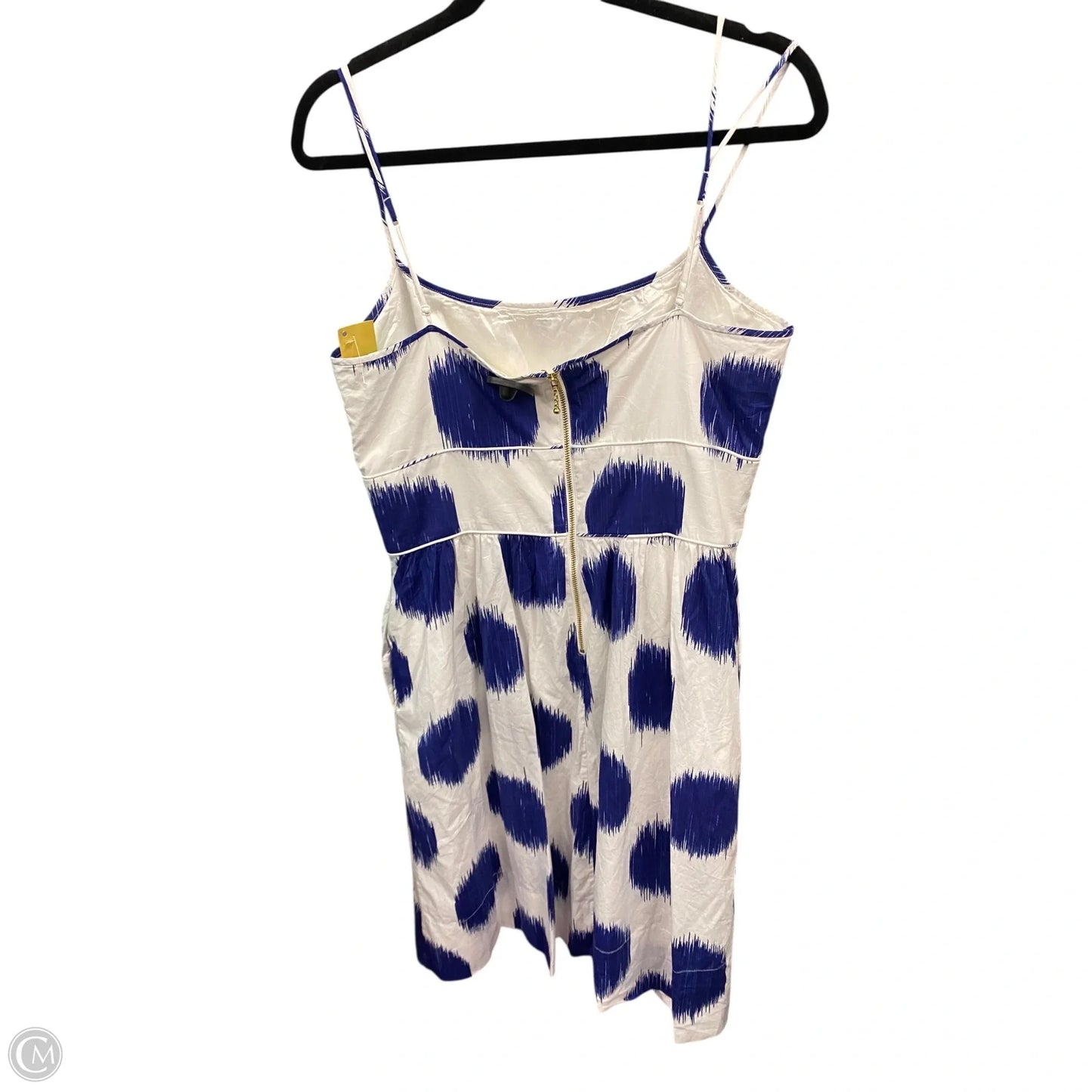 Dress Designer By Kate Spade In Blue & White, Size: 12